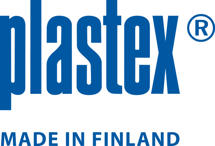 Plastex Logo blue text