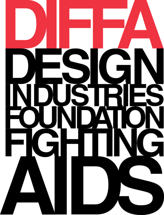 Design Industries Foundation Fighting AIDS Logo