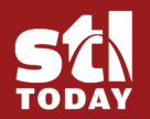St. Louis Post Dispatch Logo white text