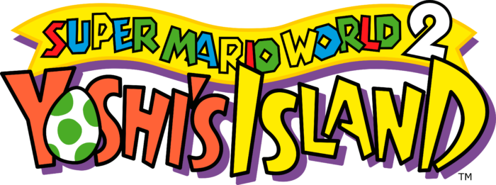 Super Mario World 2 Yoshi's Island Logo