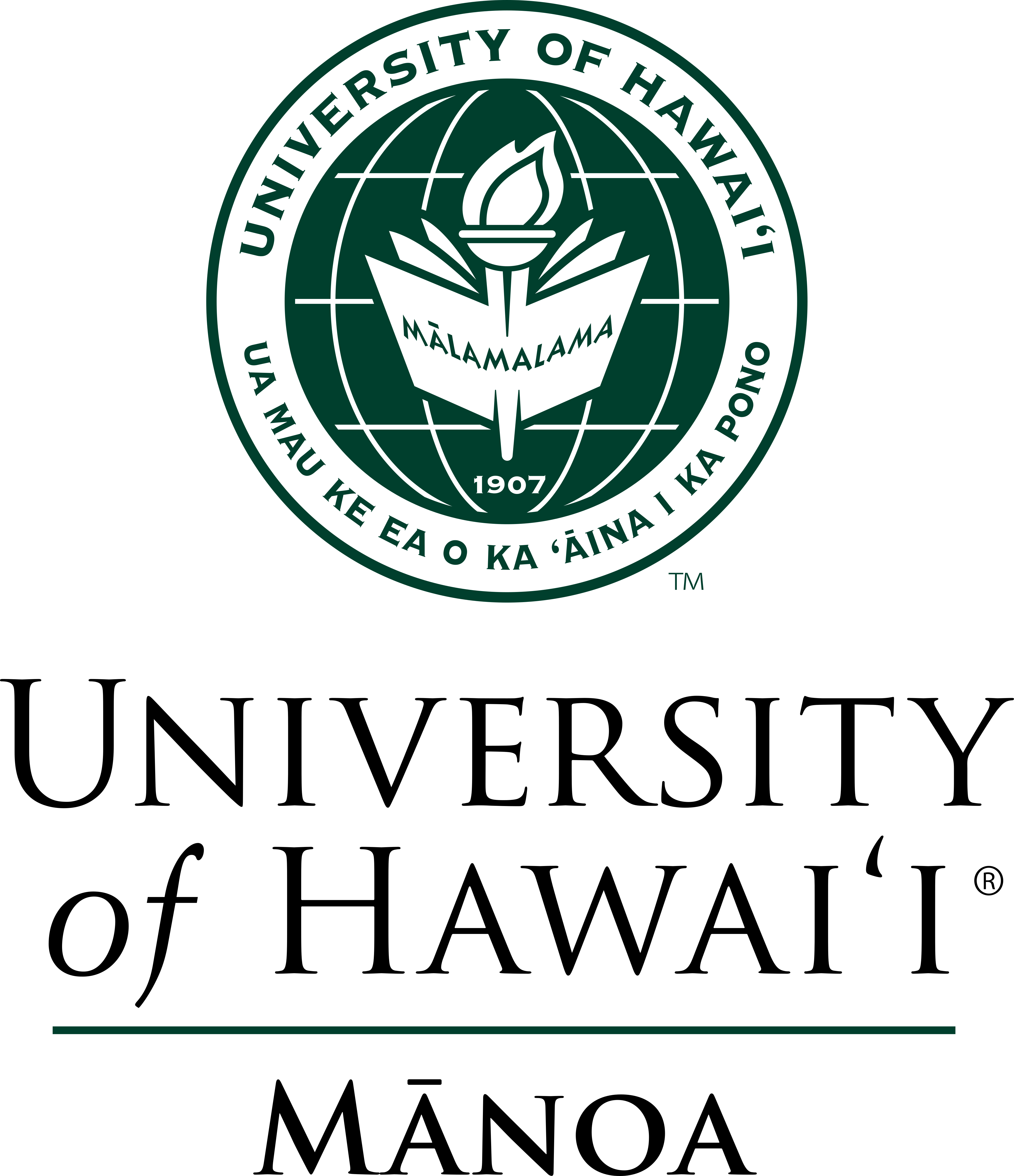 University of Hawaii at Manoa Logos Download