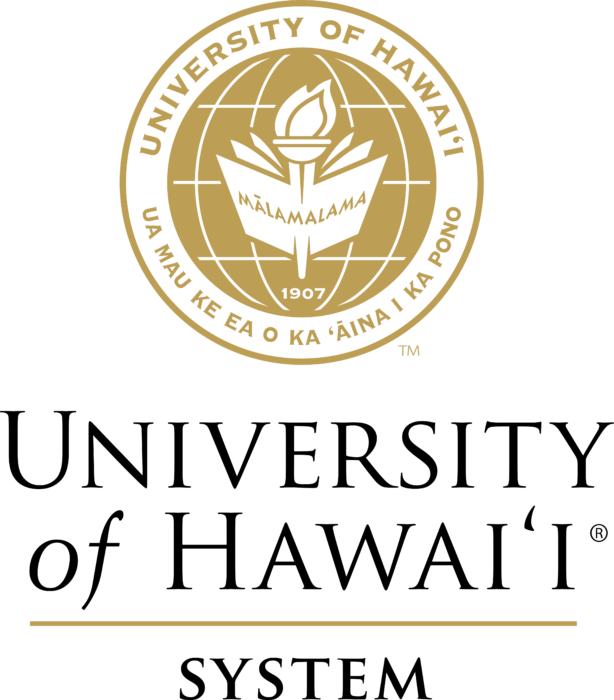University of Hawaii at Manoa Logo system