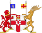 Coat of Arms of Northern Ireland (1953–1972)