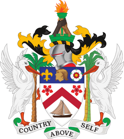 Coat of Arms of Saint Kitts and Nevis