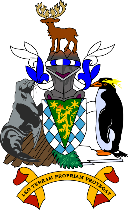 Coat of arms of South Georgia and the South Sandwich Islands
