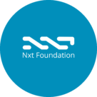 Nxt (NXT) Logo white text