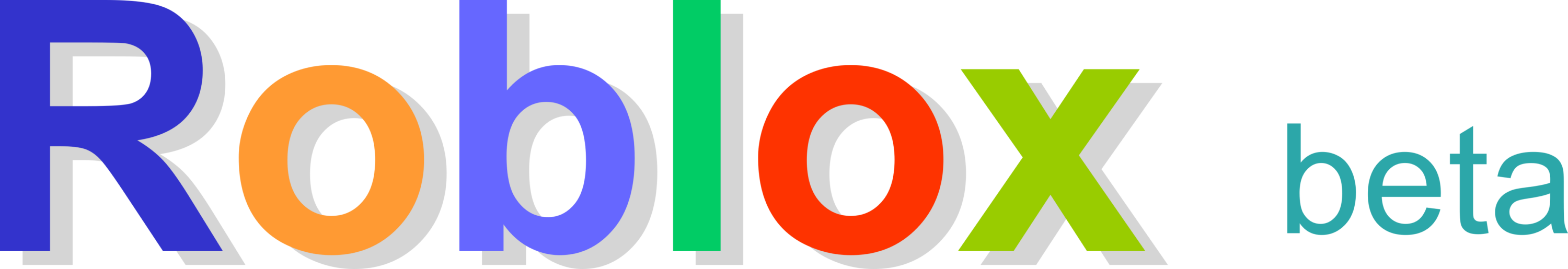 Roblox Logo 2004 beta