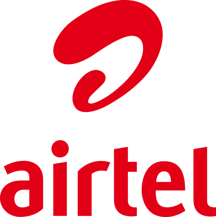 Bharti Airtel Logo red text