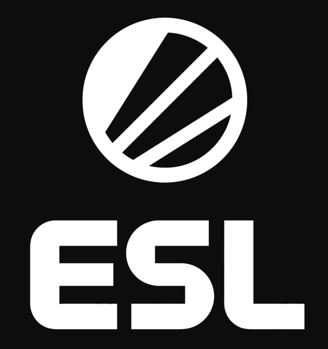 Electronic Sports League Logo white text