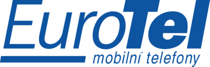 Eurotel Logo blue text