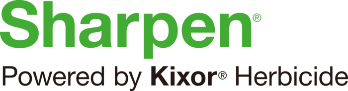 Sharpen Powered by Kixor Herbicide Logo