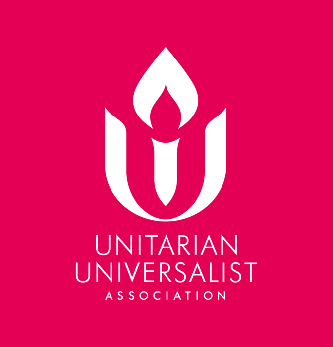 Unitarian Universalist Association Logo white text
