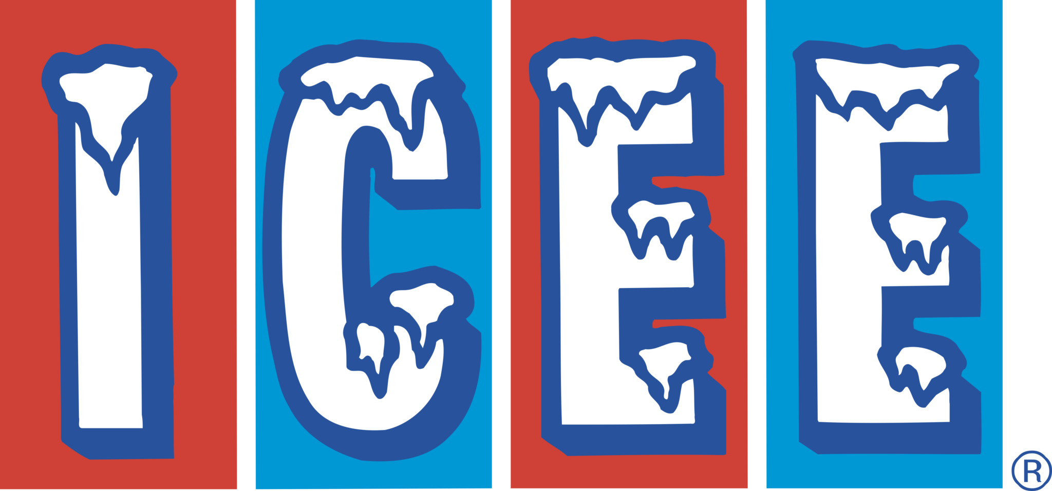 Icee logo. ICEEYE logo. It takes two PNG.