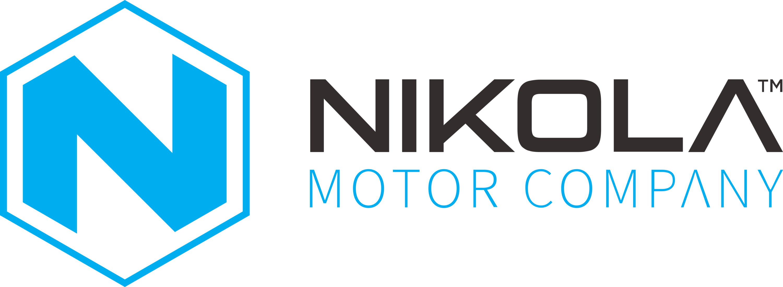 Nikola Motor Company Logo full horizontally