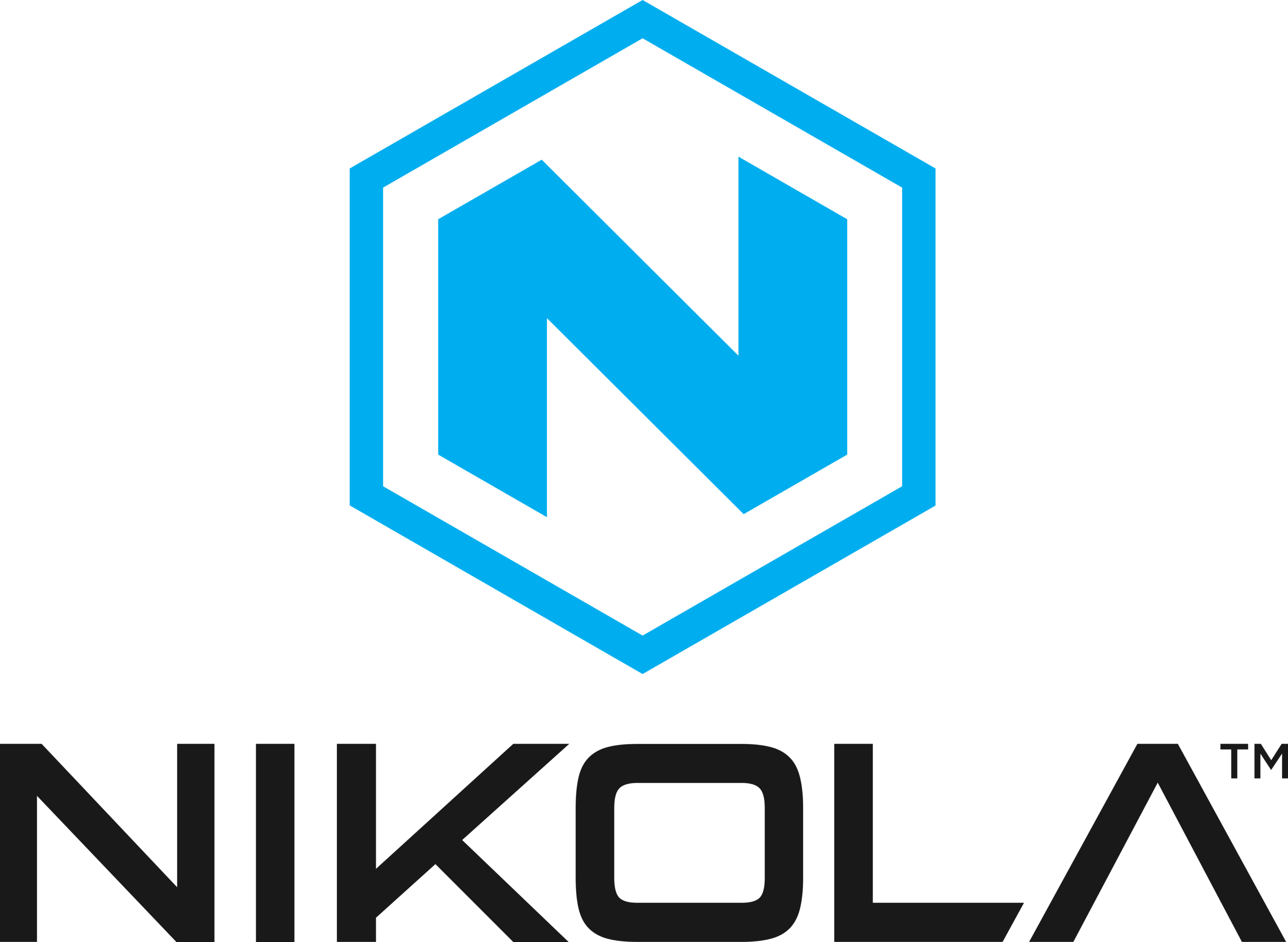 Nikola Motor Company Logo vertically