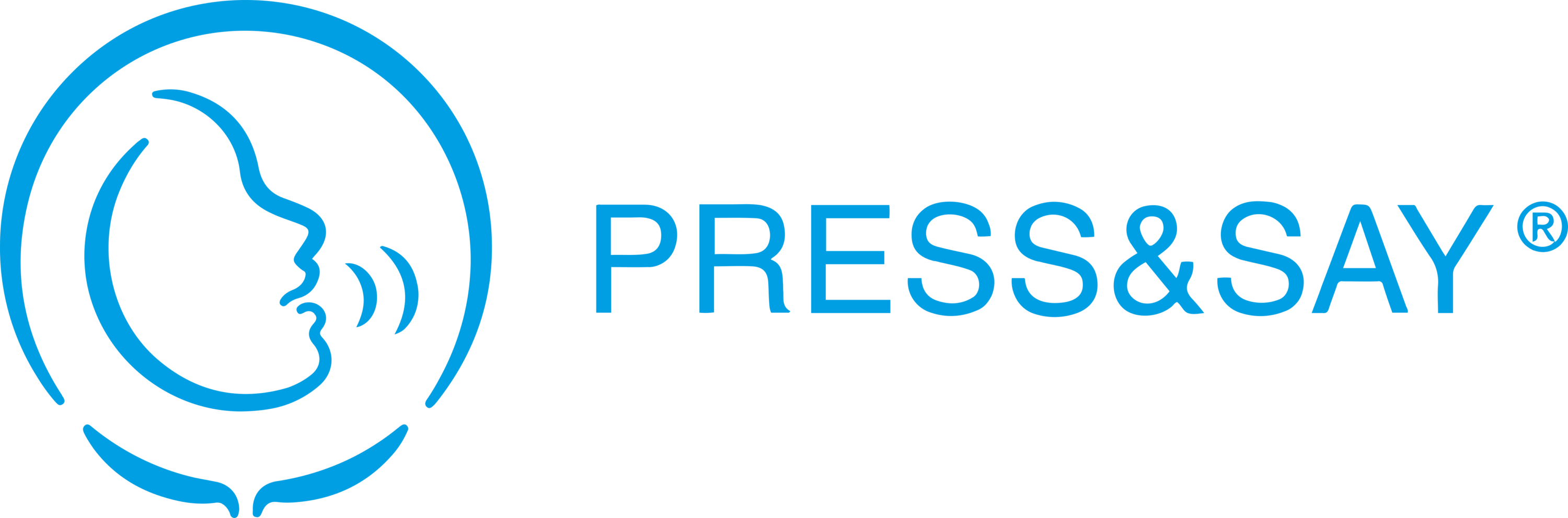 Press & Say Logo