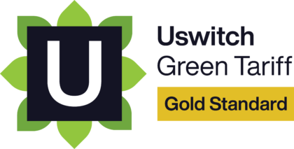 Uswitch Green Tariff Gold Standart Logo