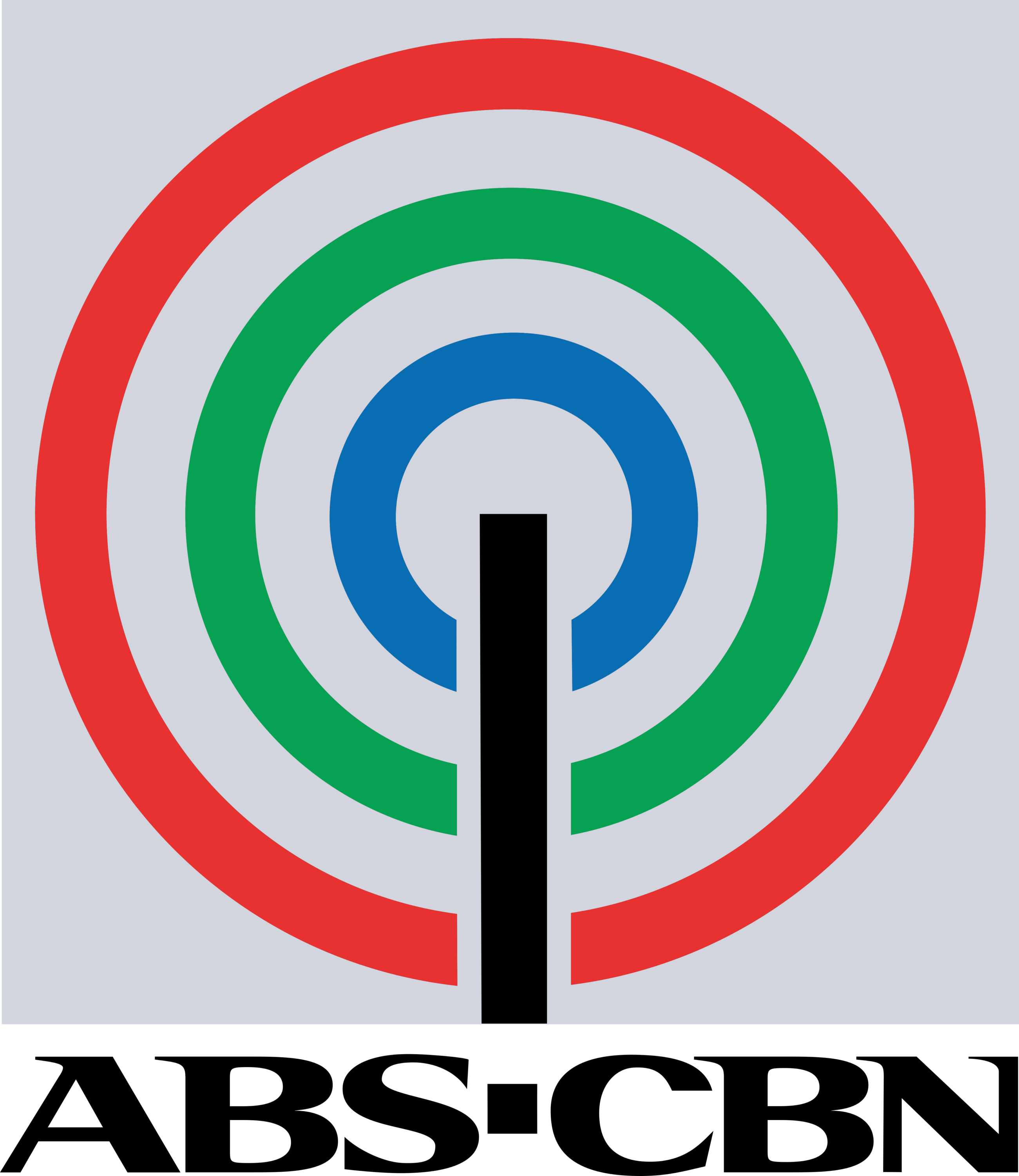 Alto Broadcasting System Chronicle Broadcasting Network (ABS CBN) Logo 2000