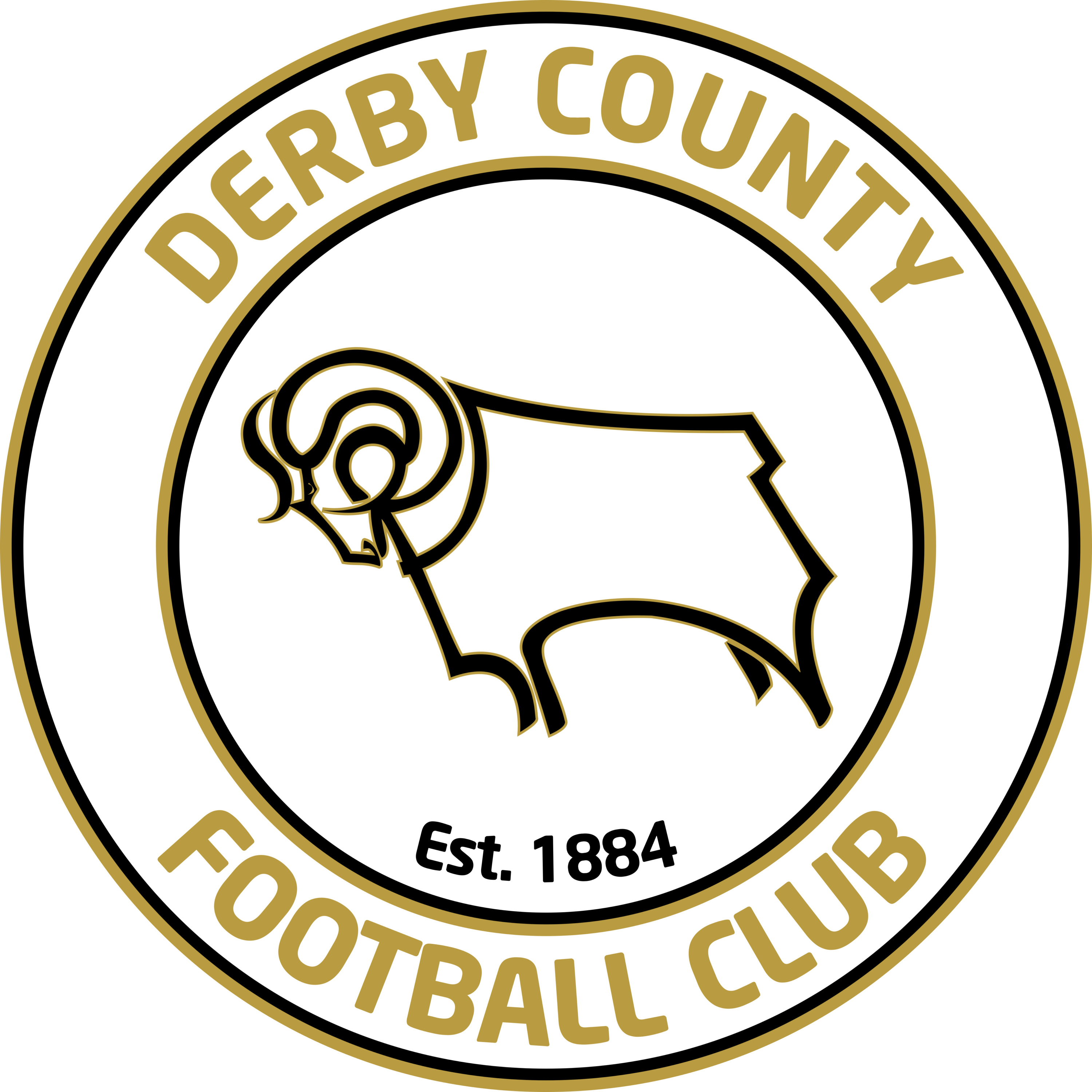 Derby County F.C. Logo 2007