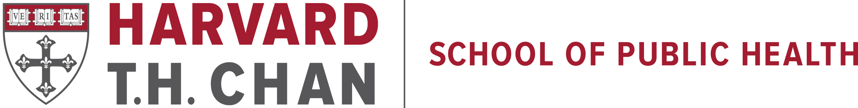 Harvard T.H. Chan School of Public Health Logo horizontal