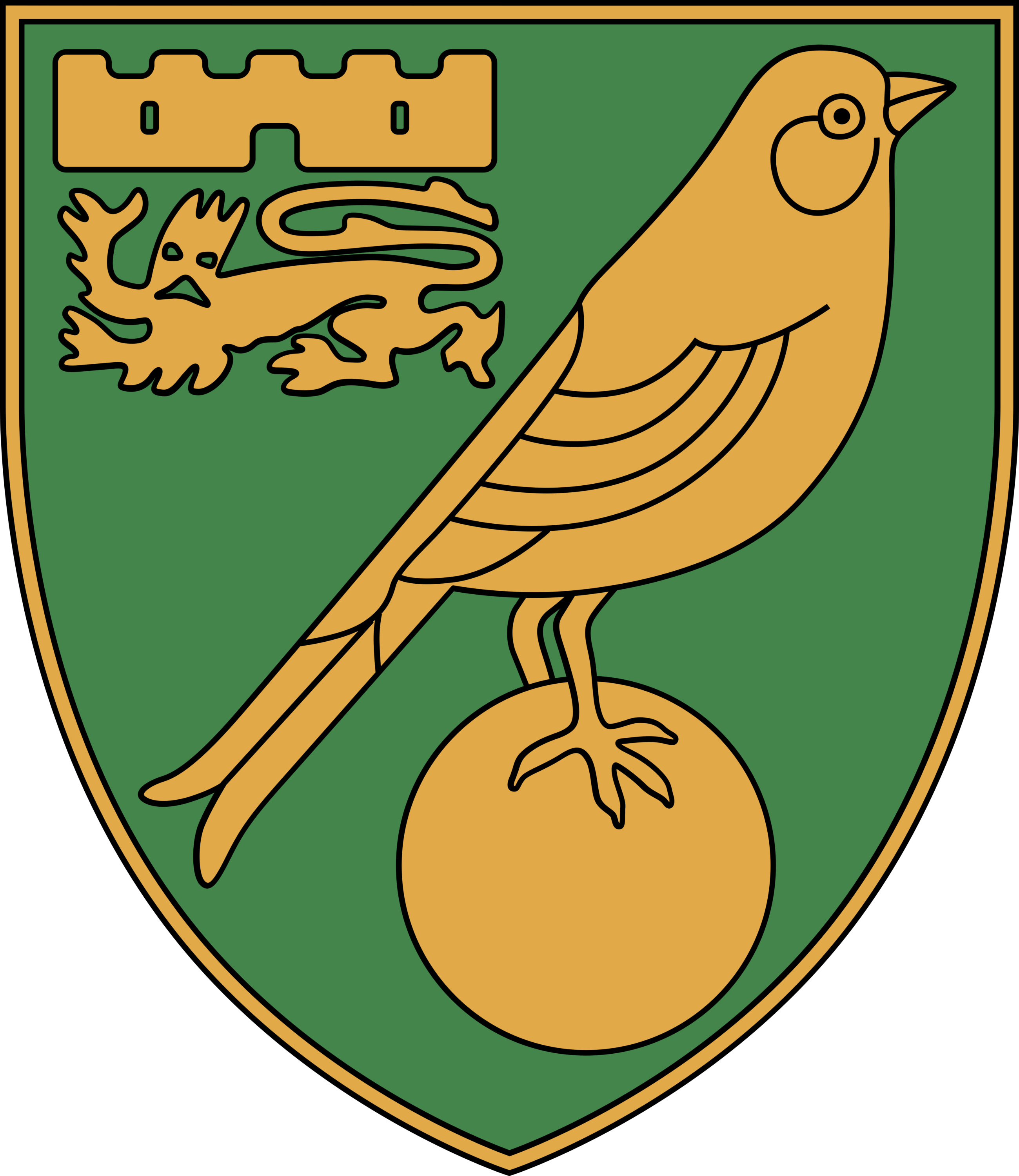 Norwich City FC Logo 1940