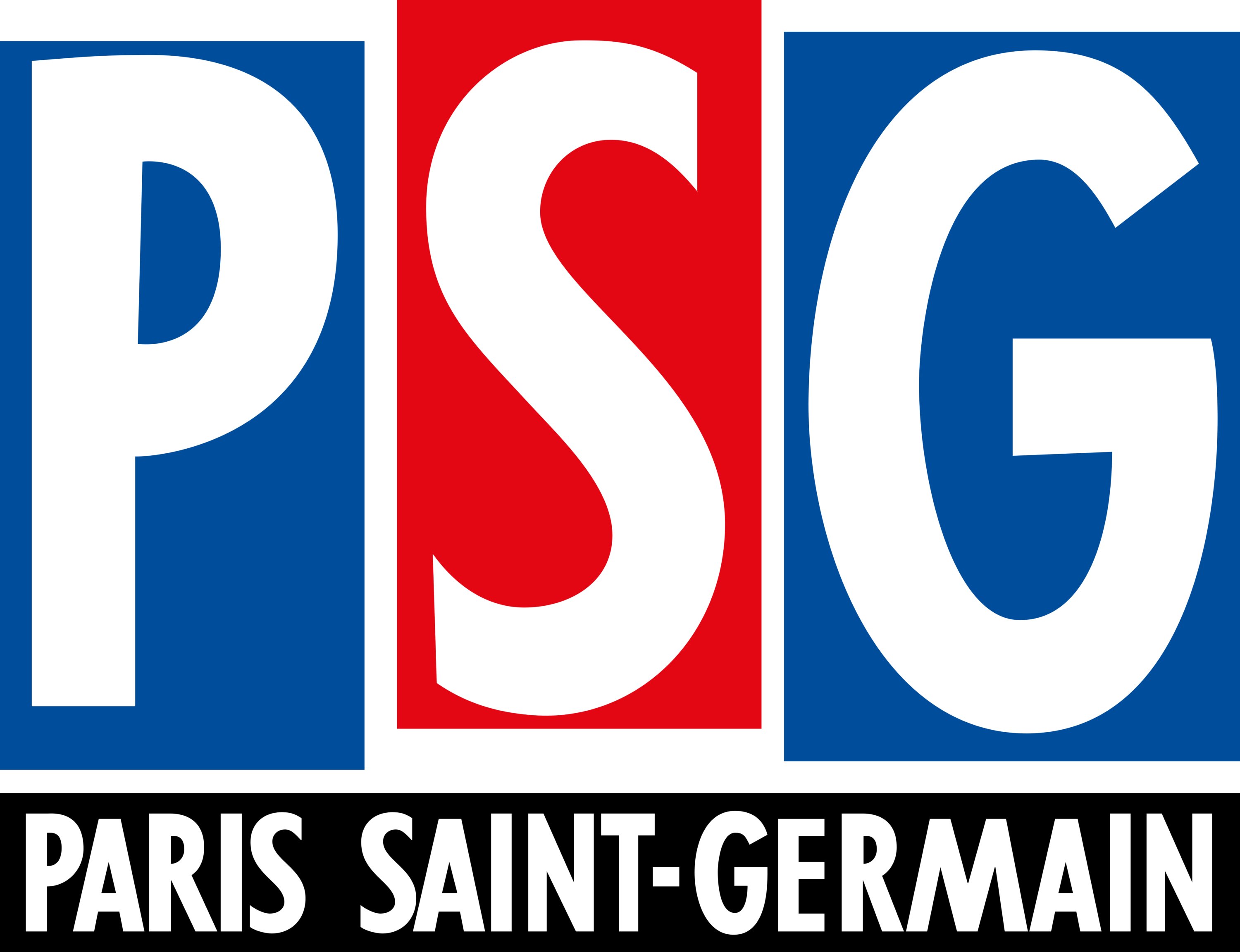 Paris Saint Germain FC Logo 1992