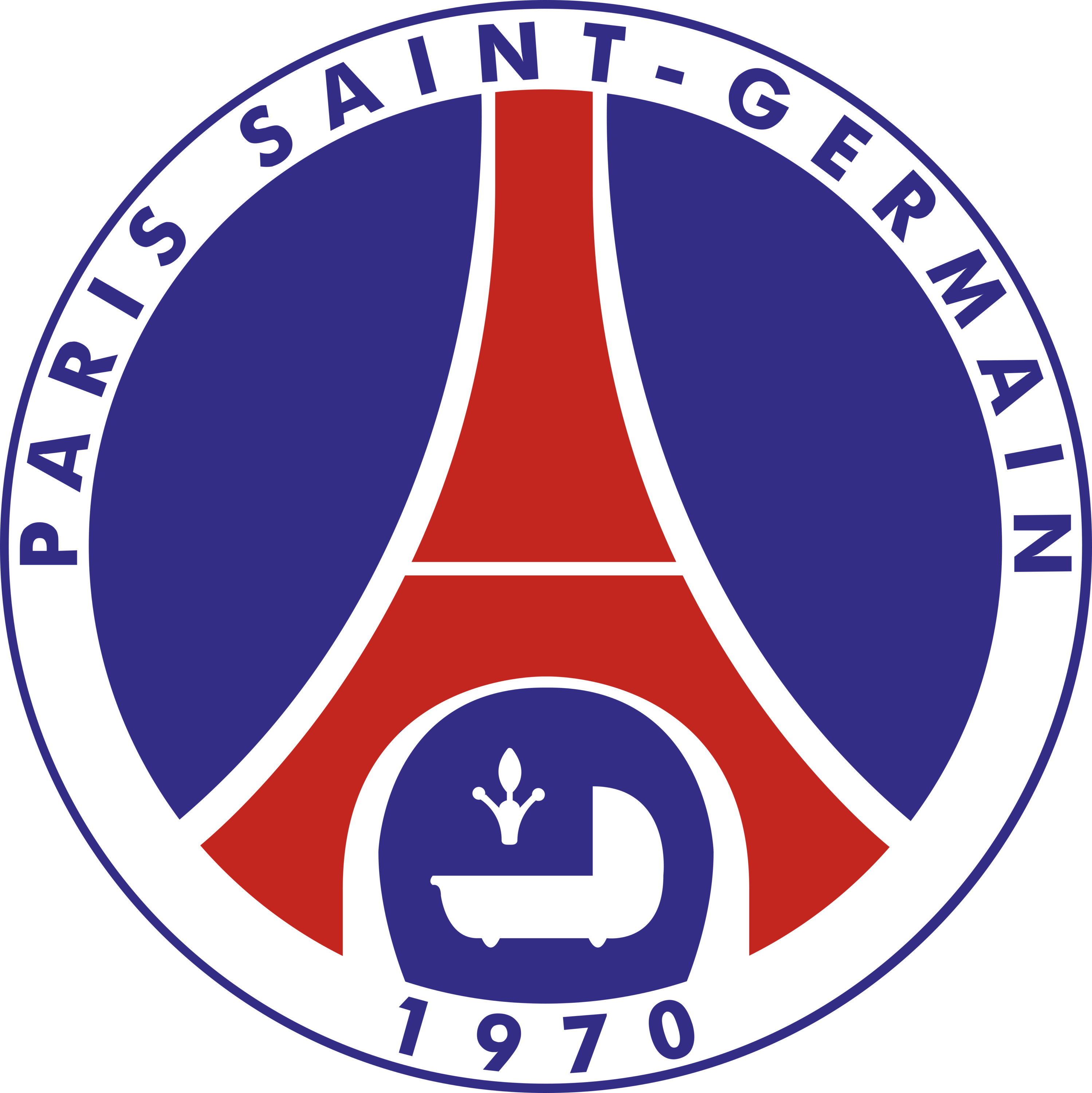 Paris Saint Germain FC Logo 1996