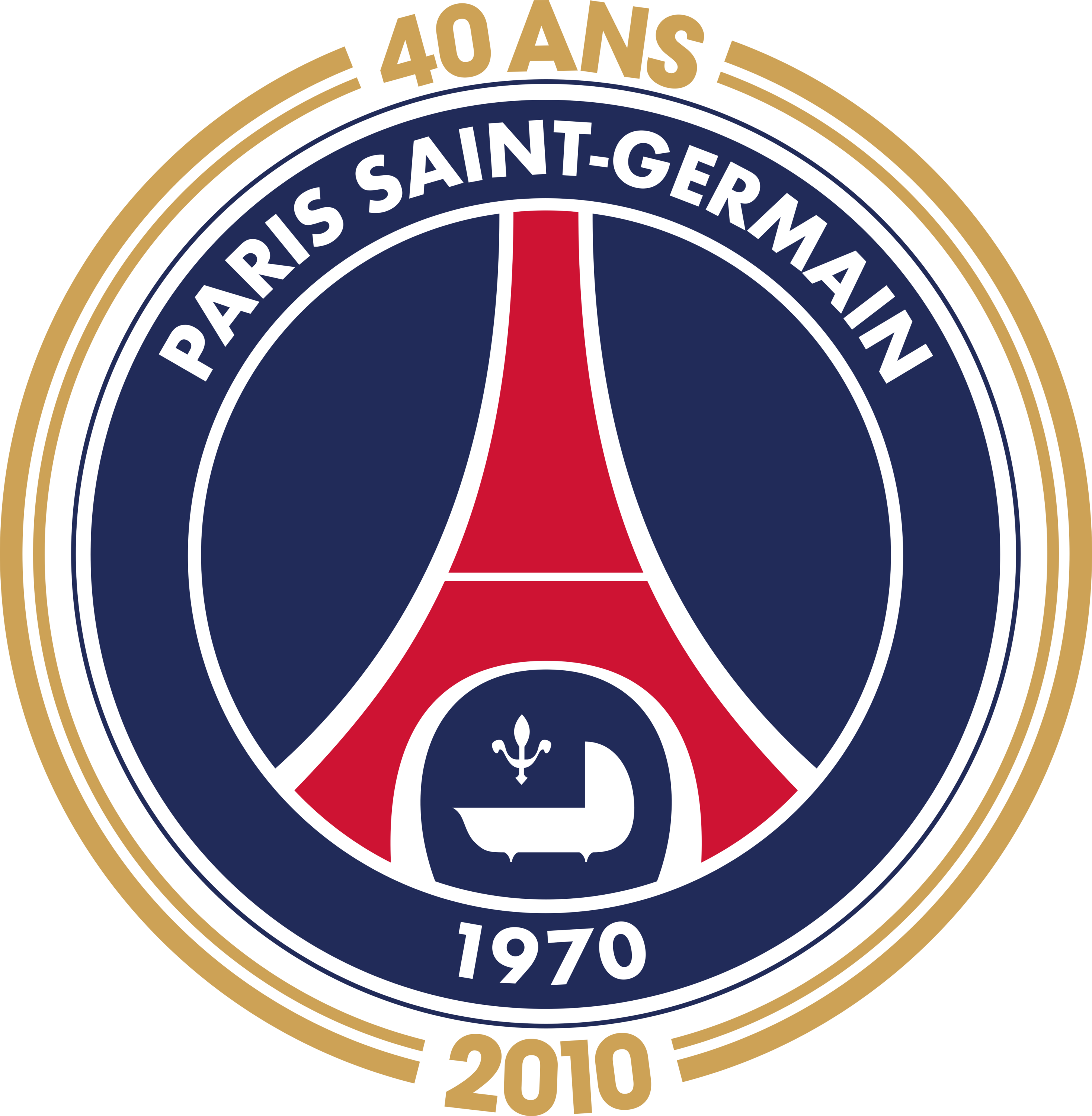 Paris Saint Germain FC Logo 2010