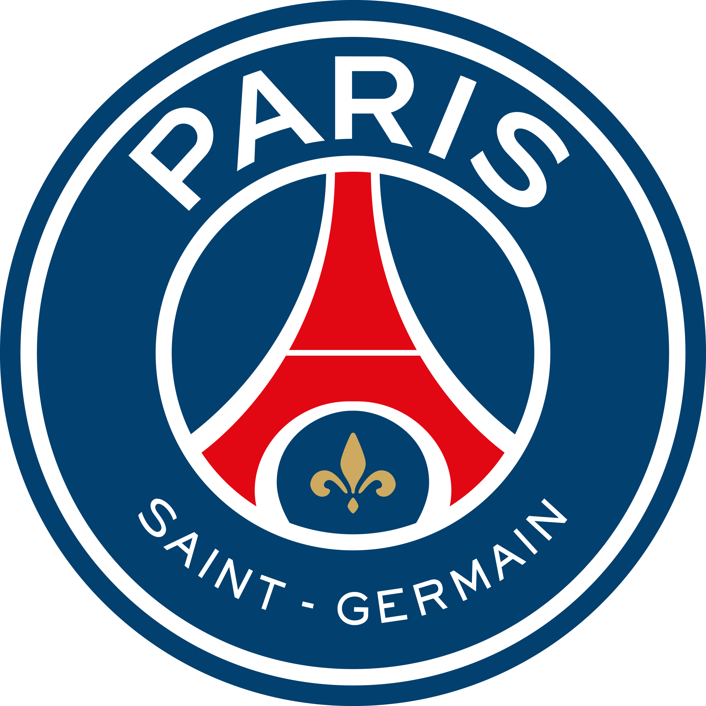 Paris Saint Germain FC Logo 2013