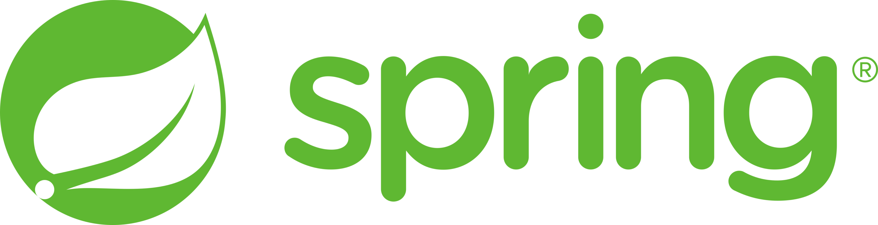 Spring Boot Logo full
