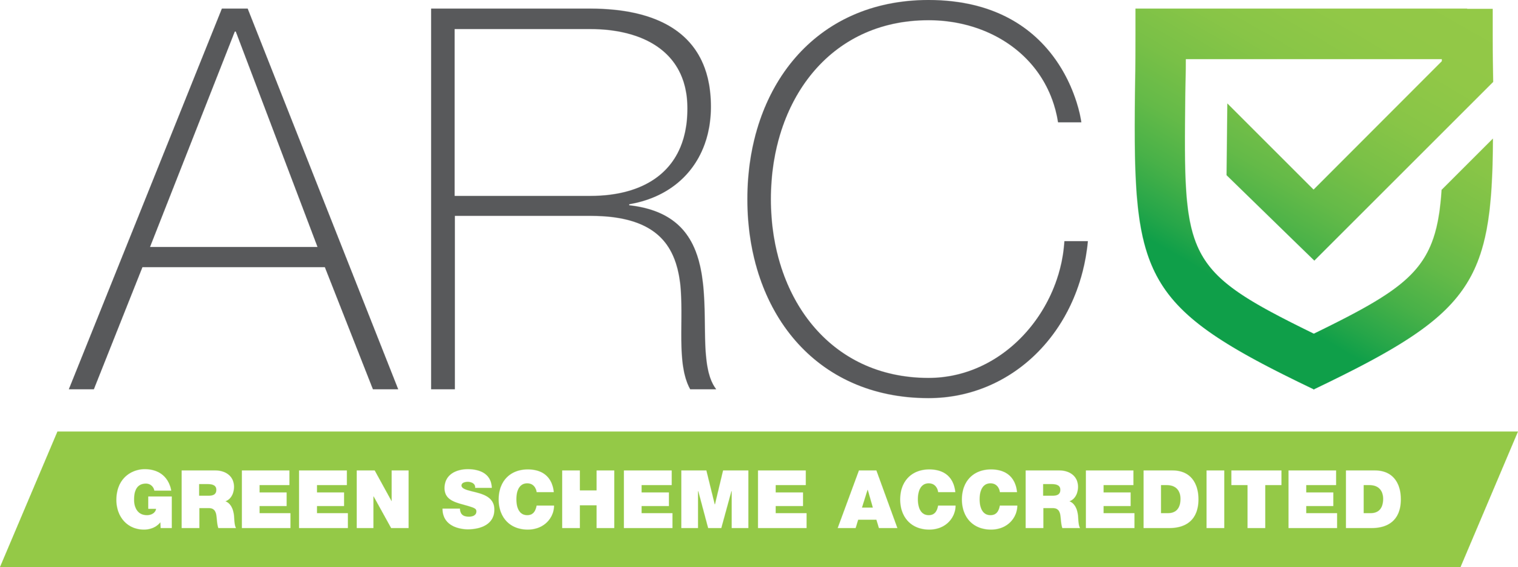 ARC Green Scheme Accredited Logo