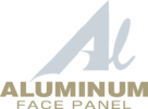 Aluminum Face Panel Logo