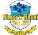 Blues Over Biloxi Logo