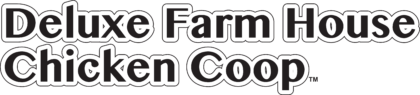 Deluxe Farm House Chicken Coop Logo