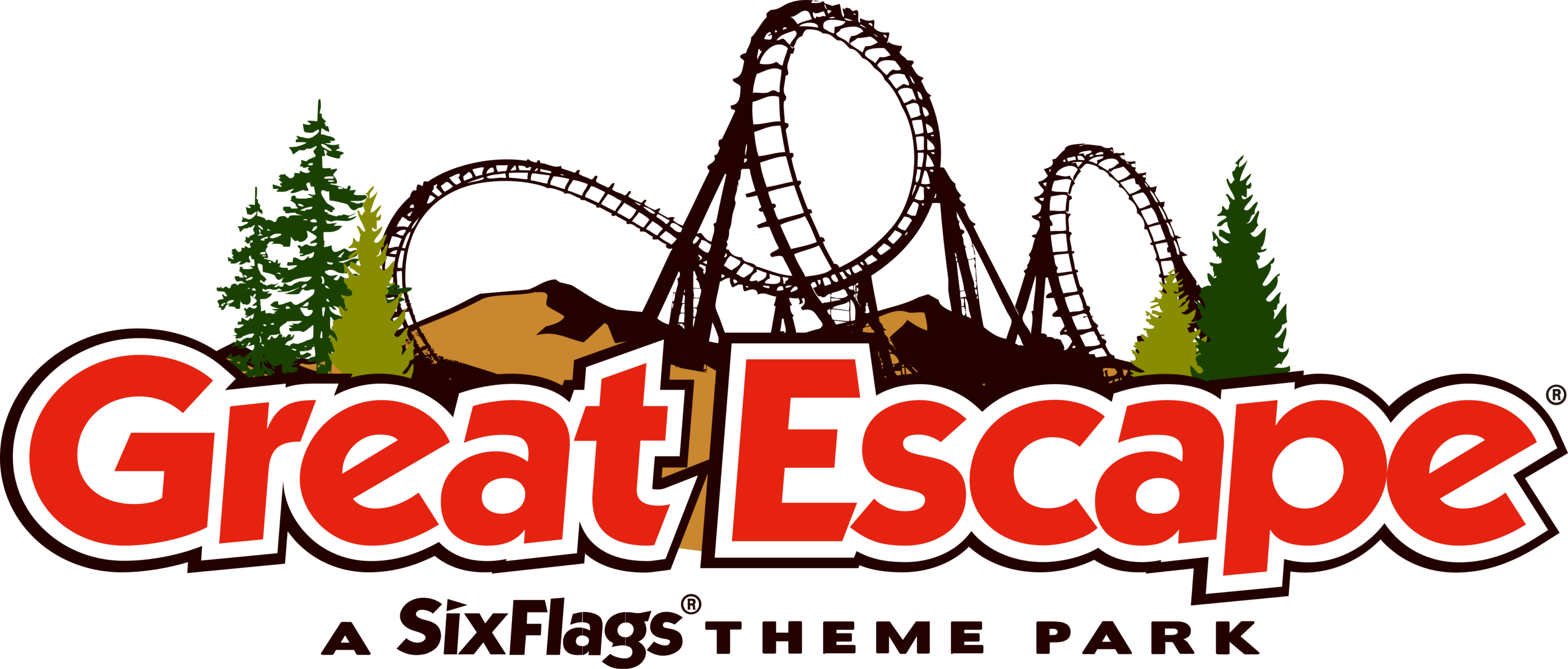 Six Flags Great Escape Logo