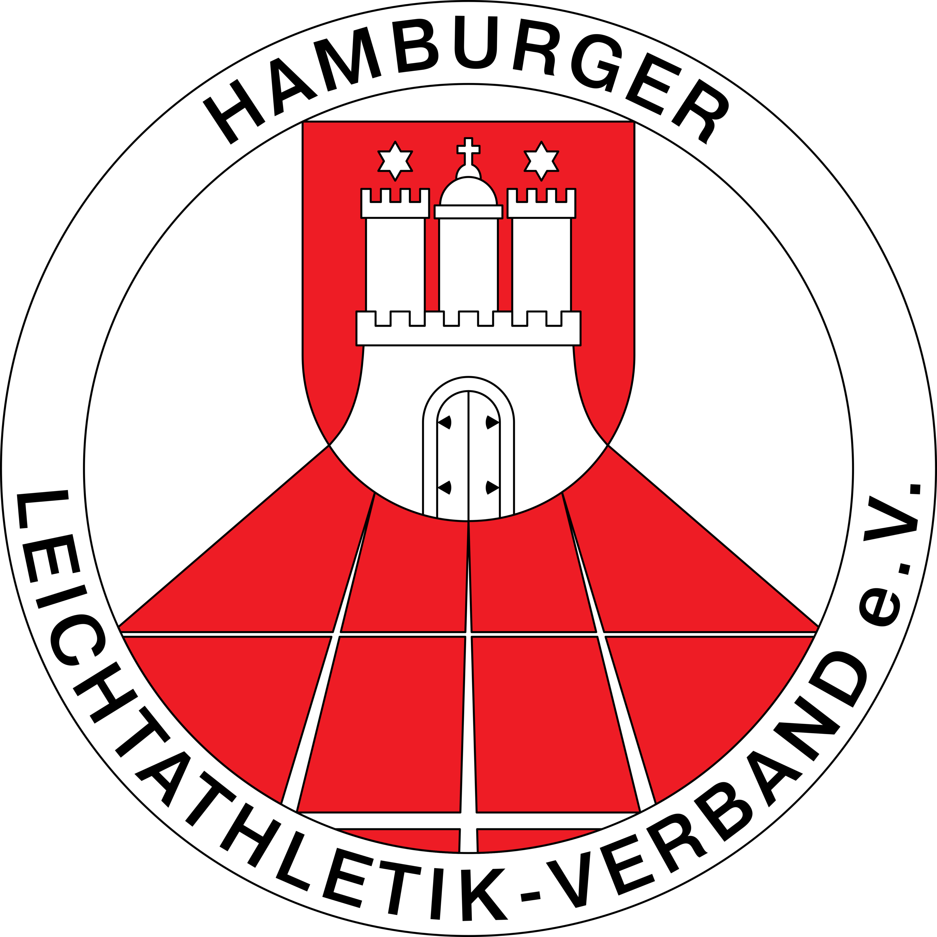 Hamburger Leichtathletik Verband Logo