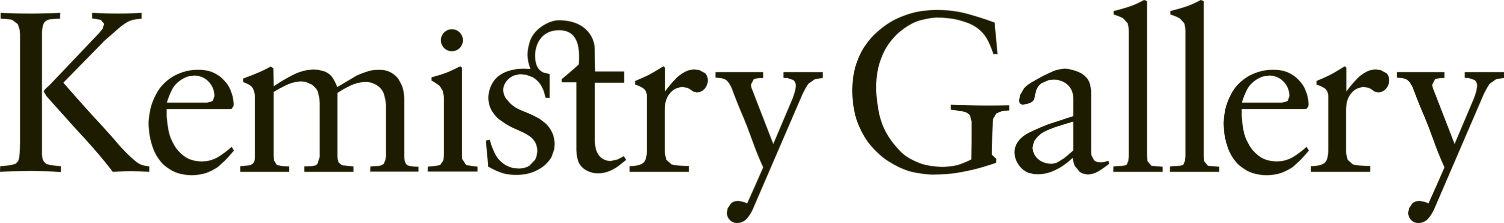 Kemistry Gallery Logo