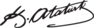 Atatürk İmza Logo