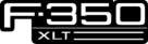 Ford F 350XLT Logo