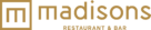 Madisons Restaurant and Bar Logo