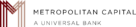 Metropolitan Capital Bank and Trust Logo