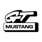Mustang GT logo black