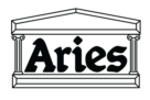 Aries logo, logotype, shoe brand