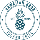 Hawaiian Bros Island Grill Badge Logo